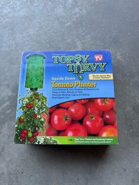 Upside Down Tomato Planter - Blue Packaging